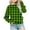 Green, variant on Lmnyox Girl's Striped Color Block Sweatshirts Long Sleeve Pullover Kid's Crew Neck Tops Fall Winter Clothes
