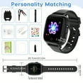 thumbnail image 5 of 4G Smart Watch for Kids with GPS Tracker, Texting and Calling, Kids Watch for Ages 4-12 - Includes 2 Way Call, Video Call, Chat, SOS Alerts, App - Fun & Educational Birthday Gift Idea, 5 of 15
