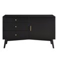 thumbnail image 1 of Angelo HOME 52" Mid-Century TV Console - Black, 1 of 6