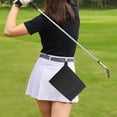 thumbnail image 2 of Unique Bargains 1 Pc Soft Waffle Pattern Golf Towel 15.75"x23.62" Black, 2 of 6