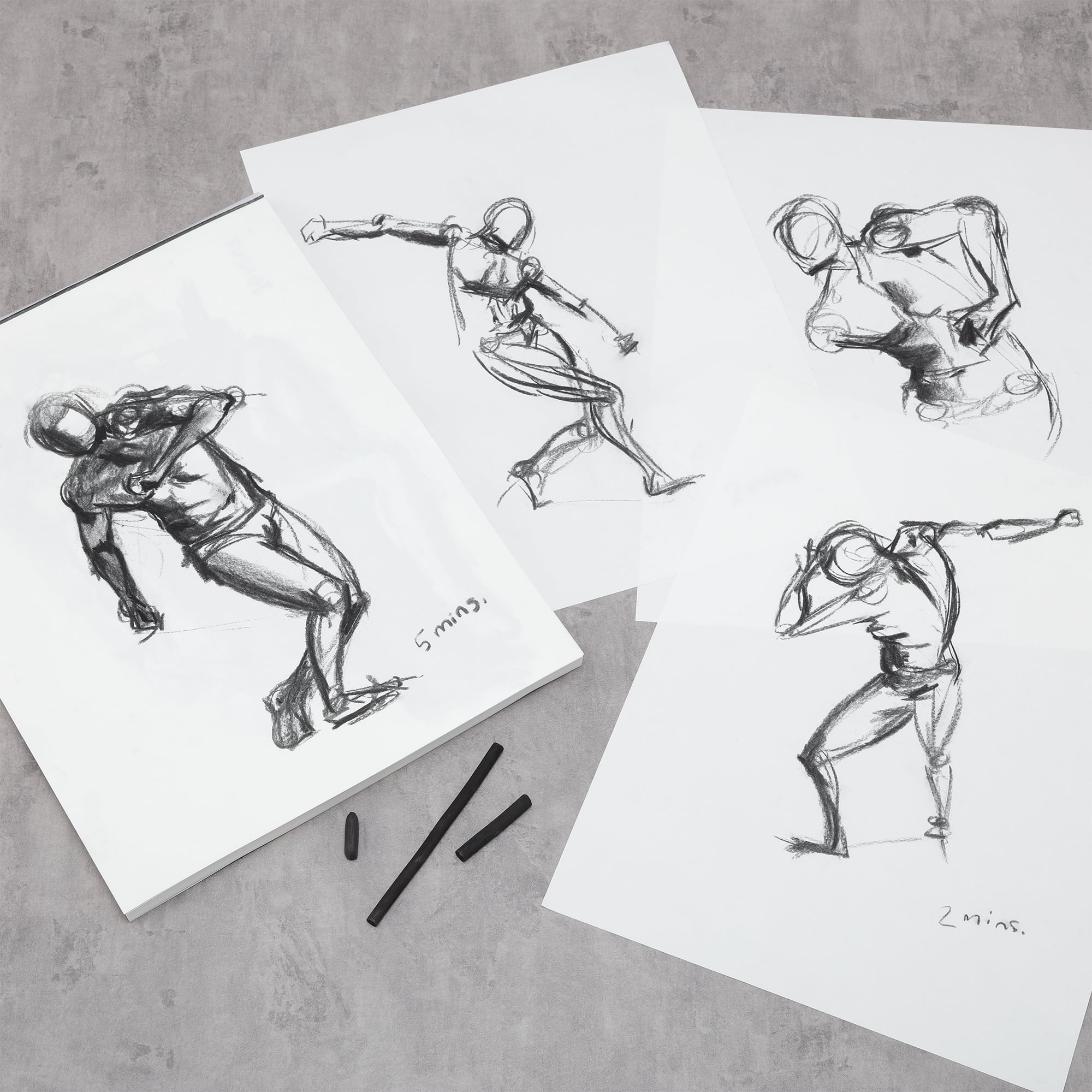 SoHo Urban Artist Colossal Sketch Pads 9x12" - Tape Bound Sketchbook for Artists, Dry Media, Graphite, Students, & More! - Single (100 Sheets)