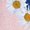 HEATHER PINK, variant on Instant Message - Daisy Heart USA Short Sleeve Graphic T-Shirt