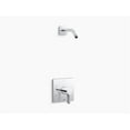 thumbnail image 1 of Kohler K-TLS23503-4-CP Parallel Rite-Temp Shower Trim Set, Polished Chrome, 1 of 1