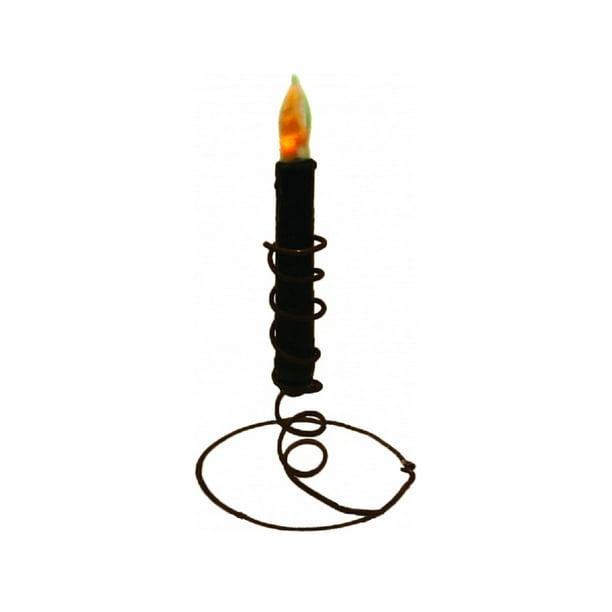 7 Rusty Black Metal Candlestick Holder Walmart Com Walmart Com