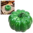 thumbnail image 6 of Green Artificial Pumpkins, Harvest Decor Foam Pumpkin, Imitation Fake Pumpkin, Artificial Pumpkin Decor, Thanksgiving Halloween Pumpkin Props, Realistic Faux Pumpkins for Fall Decor,Green, 6 of 6