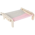 thumbnail image 1 of Wekvgz Cat Window Perch Stable Cat Hammock Seat Adjustable Cat Hammock Versatile Cat Windows Seat Easy to Install Pet Cat Bed Shelf with Wood Frame and Cover for Home Pets, 1 of 8