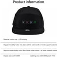 thumbnail image 6 of LED Display Cap Smartphone App Controlled Glow DIY Edit Text Hat Baseball Cap, 6 of 6