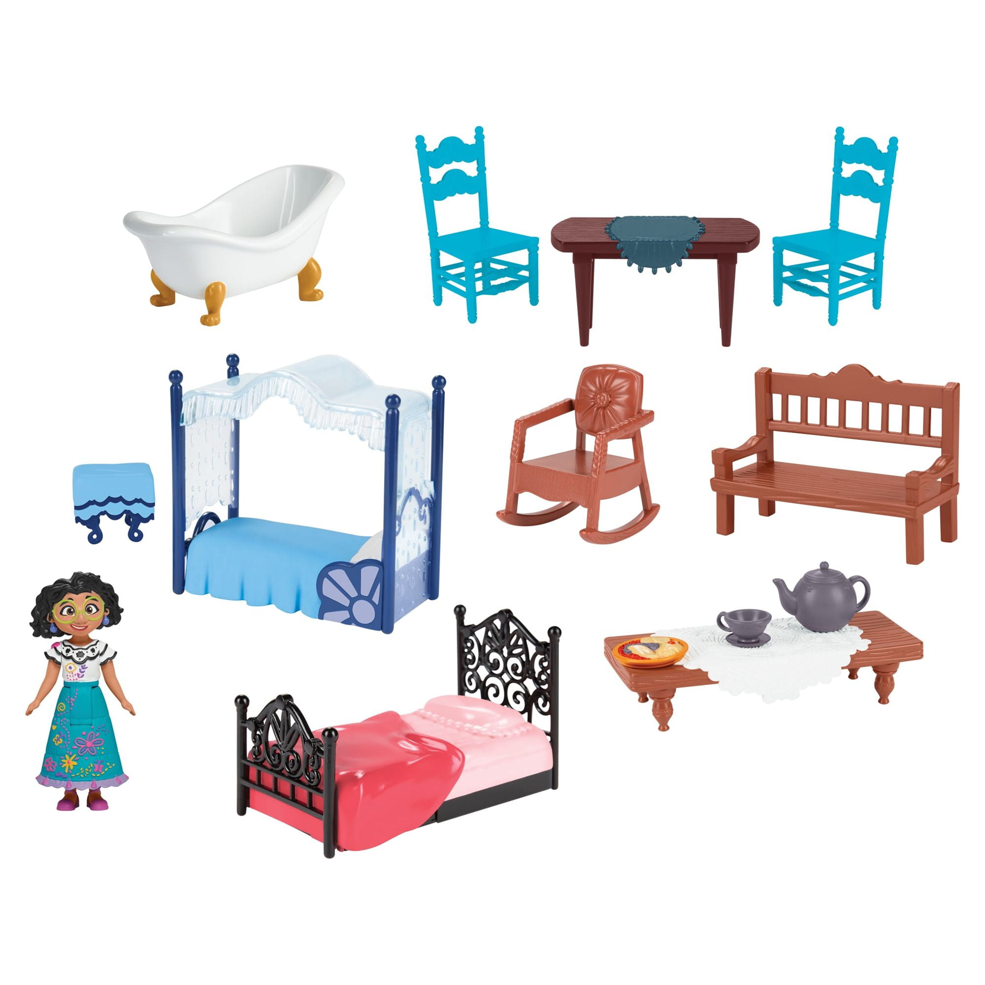Disney Encanto Magical Casa Madrigal Interactive Small Fashion Doll Dollhouse Playset