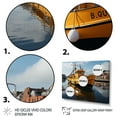 thumbnail image 3 of Designart "Contrasts Along the Port Quayside III" Nautical & Beach Floater Framed Canvas Print, 3 of 7