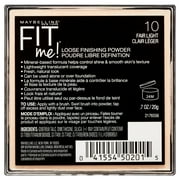 Maybelline Fit Me Loose Finishing Powder, Fair Light, 0.7 oz