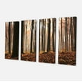 thumbnail image 2 of Dark Thick Woods in Fall Forest - Modern Forest Canvas Art, 2 of 3