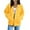 A-Yellow946, variant on Womens Oversized Zip Up Hoodie Drop Shoulder Long Sleeve Kangaroo Pocket Hooded Sweatshirt Lightweight Casual Daily Wear Pullover Jacket