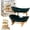 2 Tier Green, variant on 3 Tier Oval Fruit Basket Bowl for Kitchen Countertop with Bamboo Stand Rack Tiered Hanging Serving Fruits Vegetable Tray Produce Organizer Wooden Display Holder Stand Vertical Storage