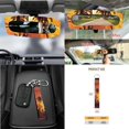 thumbnail image 7 of KUIFORTI Palm Tree Car Seat Covers Full Set with Steering Wheel Cover and Seat Belt Covers, Coasters, Rear View Mirror Cover, Car Air Vent Storage Box, Car Garbage Bag, Keychain Wrist Strap, 15 Pack, 7 of 7