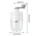thumbnail image 3 of Yhmxh Home Essentials Home Appliances Shaved Ice Hand Operated Household Detachable Small Ice Machine Delivering Ice Molds Stall Hand Operated Mein Mein Ice Ice Breaker Ice Machine, 3 of 9
