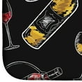 thumbnail image 4 of Red and White Wine on Black Dish Drying Mat, 4 of 7