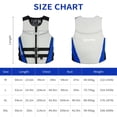 thumbnail image 4 of Owntop Swim Jacket, Adult Life Vest, Floating Unisex Swimwear with Adjustable Quick Release Buckles, Buoyancy Aid for Swimming Surfing Boating Kayaking Fishing, Blue, 4 of 7