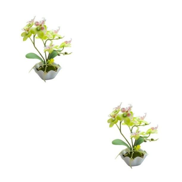 Planta falsa Wosthever ABS 2Conjunto Verde Decorativa Artificial