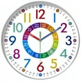 Hot Deals Today! Wall Decor Living Room Telling Time Clock Nonticking