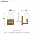 thumbnail image 3 of Quoizel Lighting - Kelsey Glen - 1 Light Wall Sconce In Transitional Style-9.5, 3 of 10