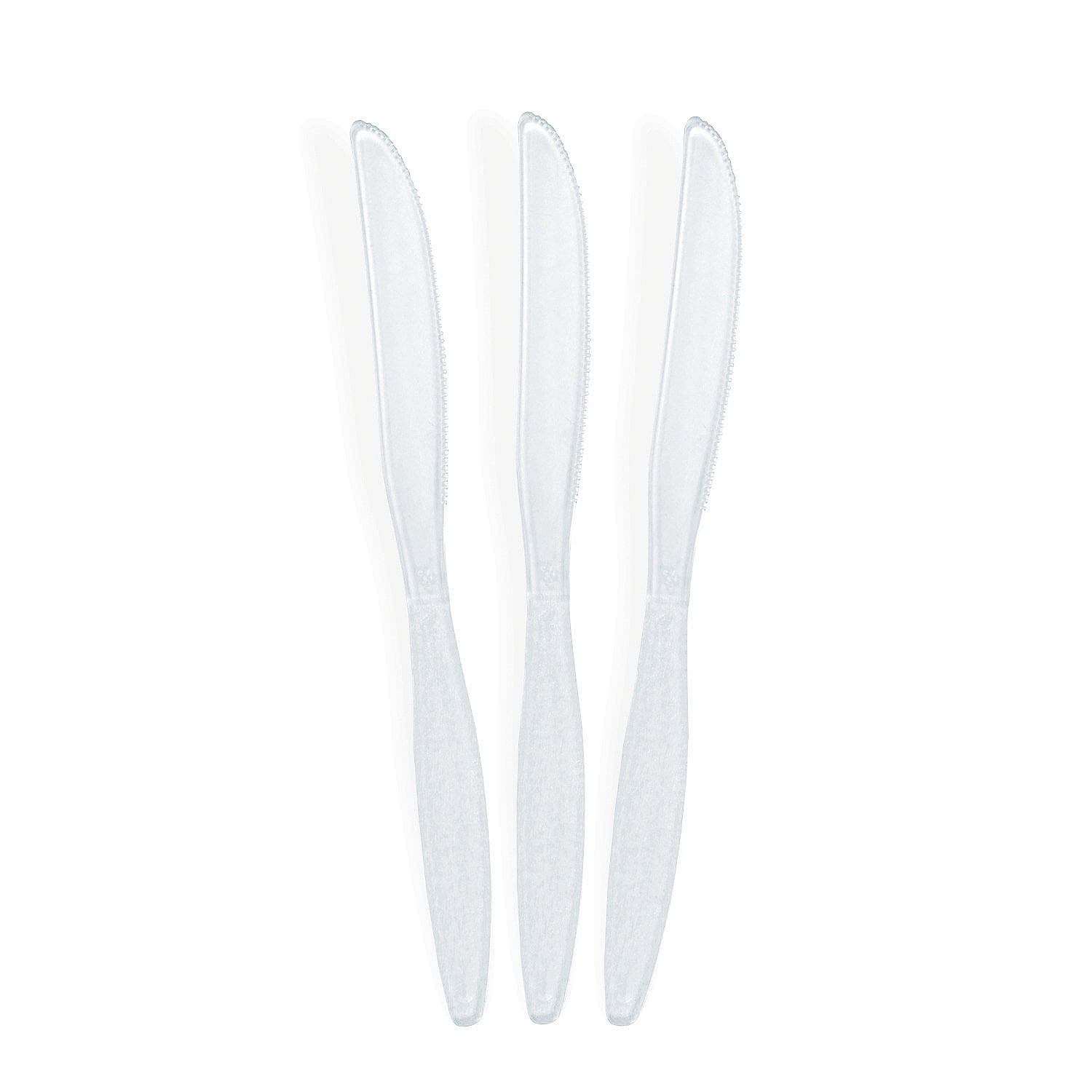 Clear Plastic Knives (50Pc) Party Supplies 50 Pieces