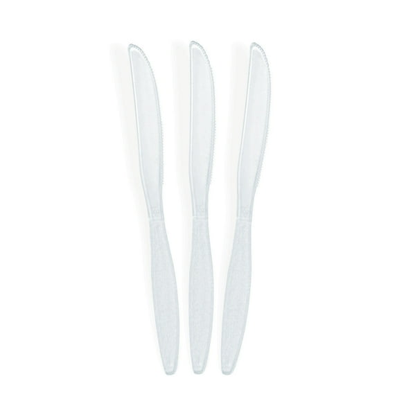 Clear Plastic Knives (50Pc) - Party Supplies - 50 Pieces