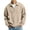 Khaki_002, variant on Men's Pullover Sweatshirt comfort Quarter Zipp Up Cable Knit Texture Sweater Casual Lightweight 1/4 Zippered Golf Polo Shirts Brown 5XL