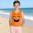 thumbnail image 5 of YHAJDS Boys Athletic Performance Muscle Tank Top Print Sleeveless Round Neck Vest for Active Boys 3-15 Years, 5 of 5