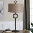 thumbnail image 2 of Maklaine Lampe de Table en Fonte Beige, 2 of 3