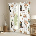 thumbnail image 3 of Feelyou Hippie Sheep Skeleton Blackout Curtains Set of 2 (52x84 Each), Western Cactus Flower Window Curtains, Kawaii Cowgirl Boot Curtains and Drapes, Window Curtains Bedroom Decor, 3 of 6
