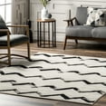thumbnail image 3 of nuLOOM Addison Modern Chevrons Area Rug, 9' x 12', Gray, 3 of 9