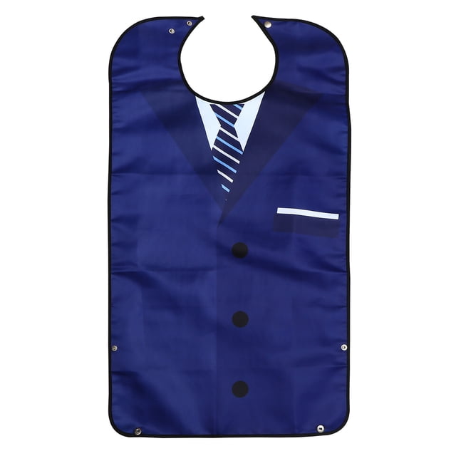 Tablier Imperméable pour Adultes, Serviette de Salive Lavable, Protecteur de Vêtements