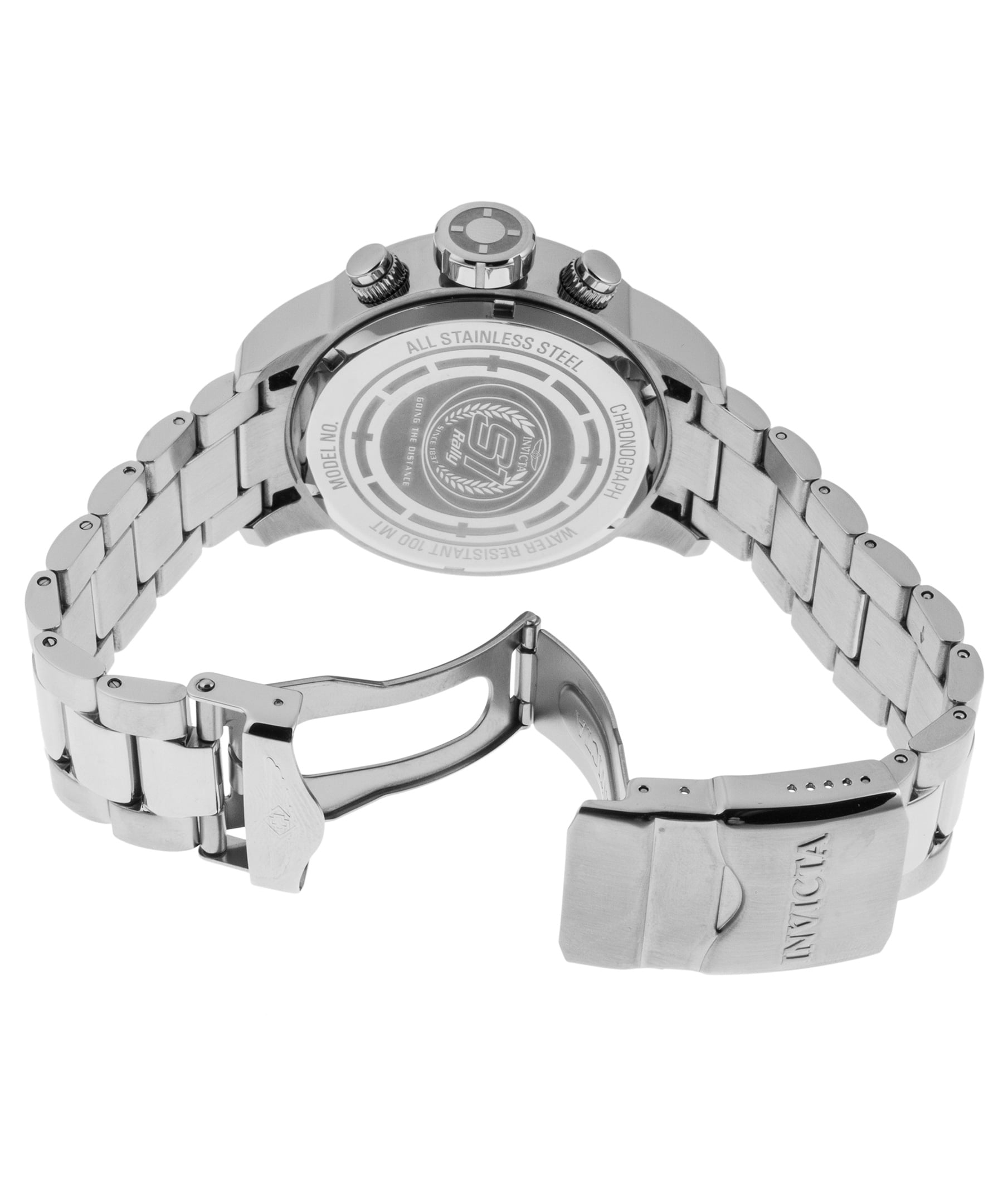 S1 Rally Chronograph Silver Dial Mens Watch 23083