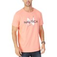 thumbnail image 1 of Nautica Heritage Logo Camiseta gráfica para hombre, naranja, mediana, 1 of 1