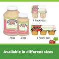 Musselman's Applesauce Cups, Unsweetened, 4oz, 6 Count