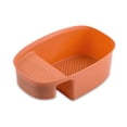 thumbnail image 2 of Cesta de basura colgante Yuarrent naranja estante de almacenamiento, 2 of 6