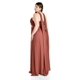 thumbnail image 4 of Vestido de noche multiformas Roman Fashion /Tallas Extras, 2001 (Chedron) cafe 36, 4 of 6