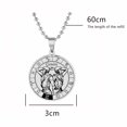 thumbnail image 2 of 12 Pendant, Stainless Steel Necklace For Men And Women-9Gemini, 2 of 5