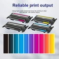 thumbnail image 6 of CLT-407S Toner Cartridge Compatible for Samsung CLT-407S Toner to use with CLP-320 CLP-320N CLP-325W CLX 3180 3185N 3185FW Printer (1BK+1C+1M+1Y), 6 of 7