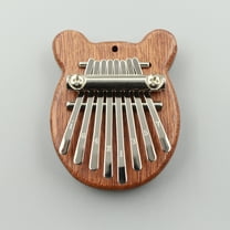 Likegreen Thumb Piano 8-tone Kalimb Mahogany Mini Kalimba Finger Piano Portable Instrument
