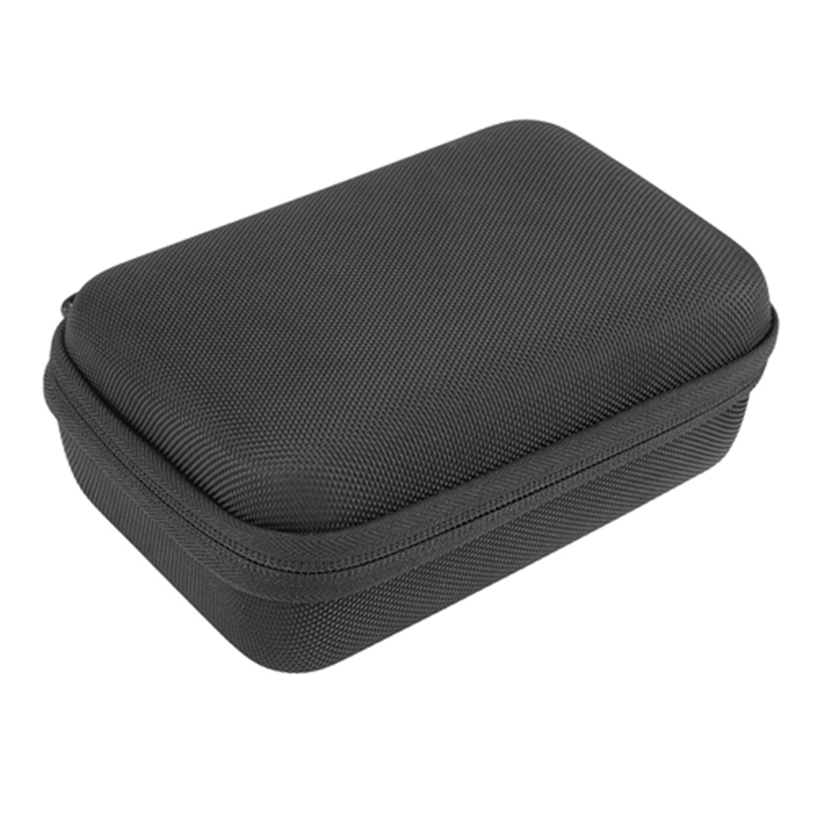 Riousery EVA Hard Shell Black Portable Shockproof Action Camera Carrying Case & Storage Bag Compatible with Hero Camera Accessories, 6.1 x 4.3 x 2.4 Inches
