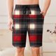 thumbnail image 2 of Mens Pantalones de Verano Ligero Casual Algodón Medio Pantalones Cortos, Ropa de Dormir de Color Sólido Y Pantalones de Vestuario, 2 of 8