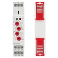thumbnail image 4 of GRT8,S2 Cycle Timer Relay, Super Wide Delay Time Range, Small Volume DIN Rail Mountable with LED Indicators, 220VAC for Cyclic Control, 2 SPDT , 16AorAC1 Switching Power,, 4 of 7