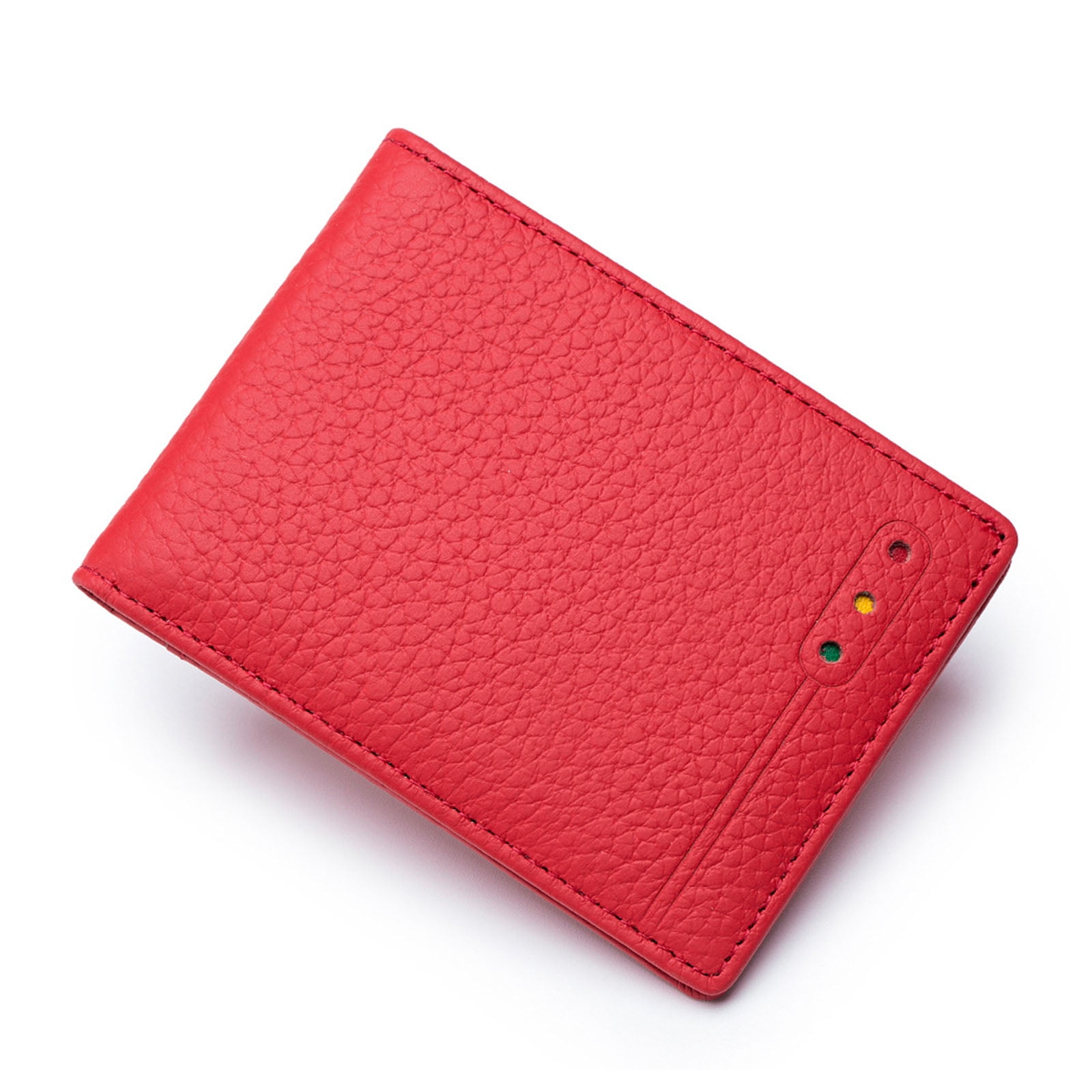 Slim PU Leather Wallet with RFID Blocking for Men Women Small Credit