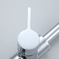 thumbnail image 2 of DEEPCRAFF Wash Basin Mixer Tap Silver Drip Free Operation Bathroom Use 1Set, 2 of 8