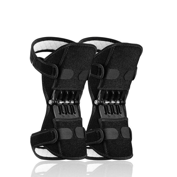 Rodillera de resorte – Rodillera ajustable para mujeres y hombres – Mejor estabilizador de rótula para correr, caminar y levantamiento de pesas – Rodilleras para hombres y mujeres