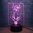 thumbnail image 1 of Cartoon 3D Bouncing Tigger LED RGB Night Light 7 Color Change Table Desk Lamp Baby Sleeping Mood Atmosphere Decor Lighting Lovely Child Toys, 1 of 5