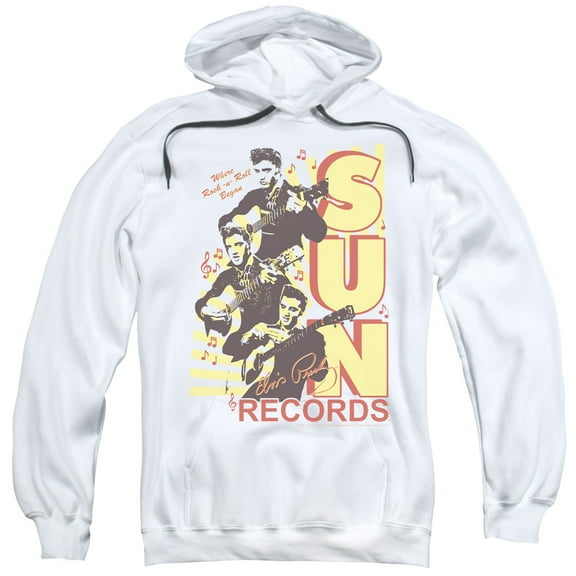 Sun - Tri Elvis - Pull-Over Hoodie - Medium