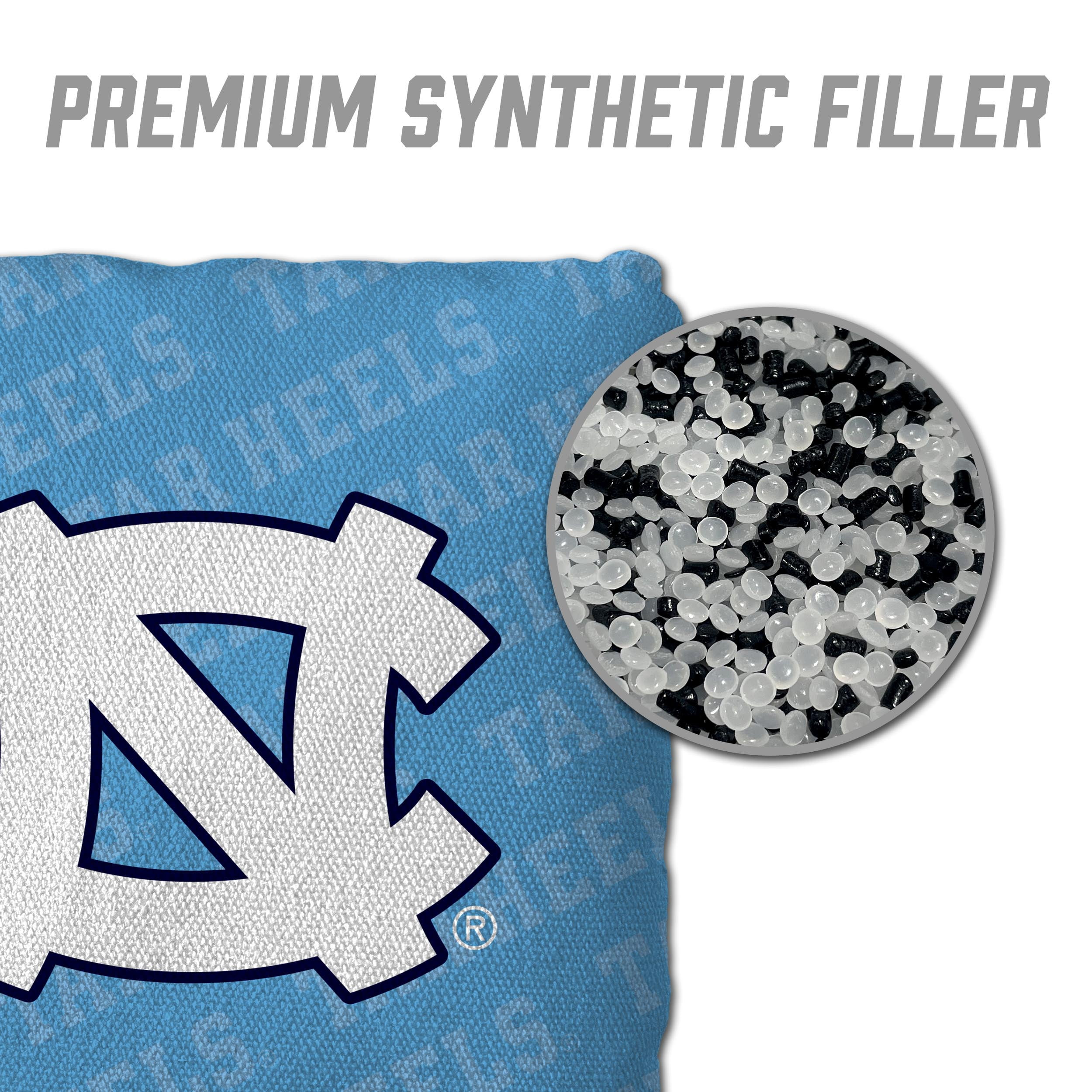 NCAA North Carolina Tar Heels Cornhole Bags - 4PK - Light Blue