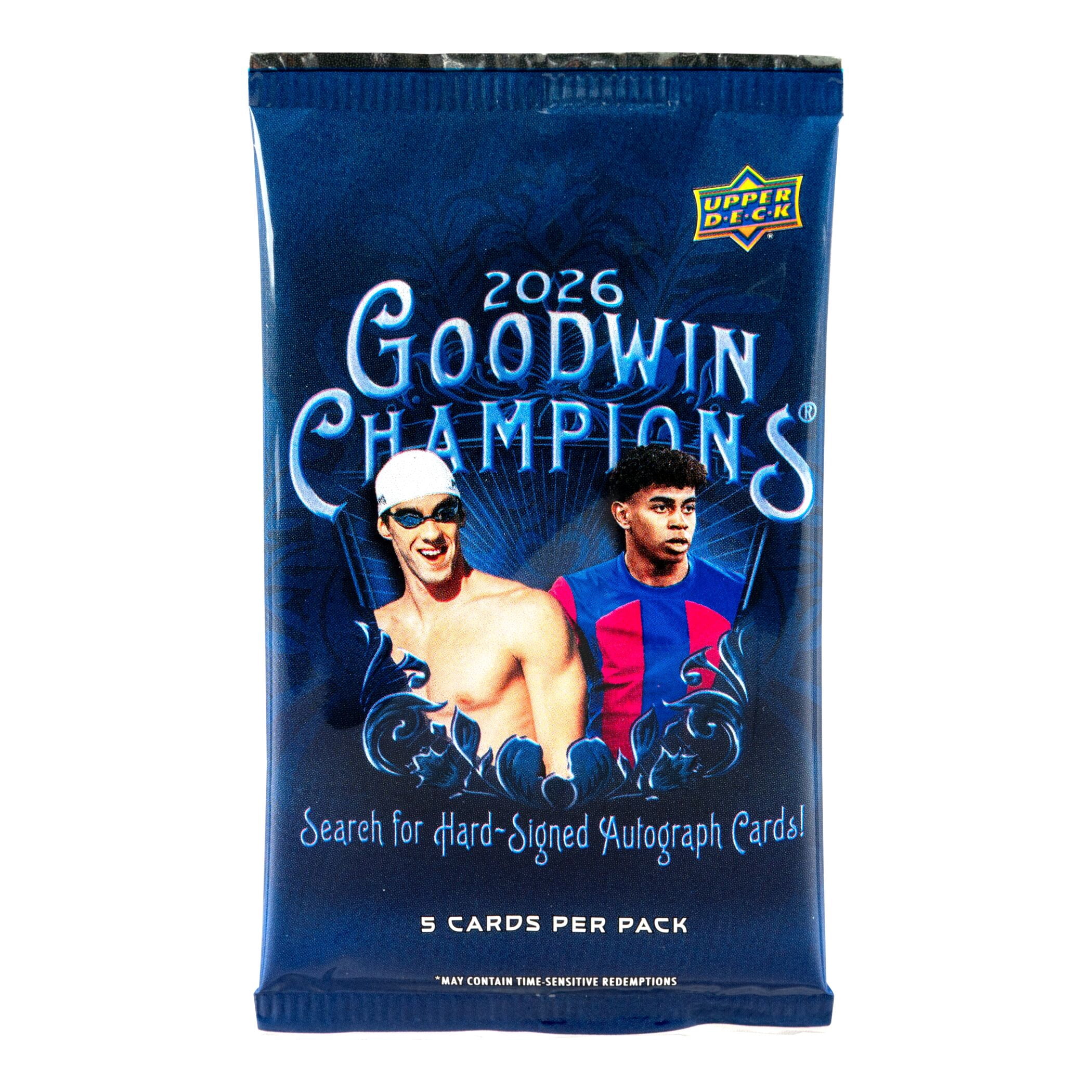 2026 Upper Deck Goodwin Champions Trading Card Blaster Box